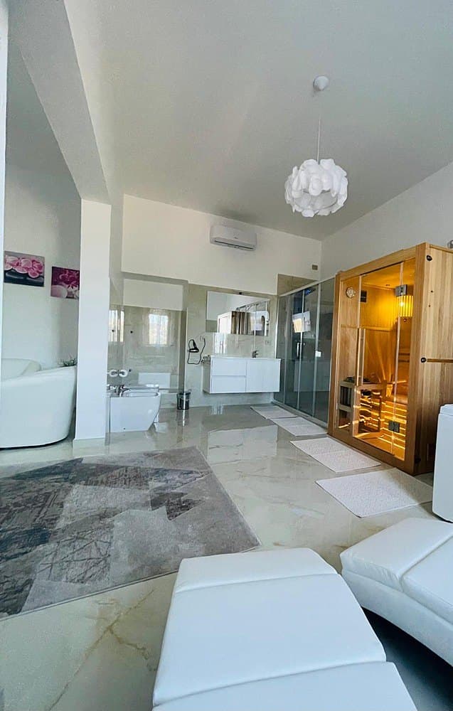 La zona spa vista dall ingresso